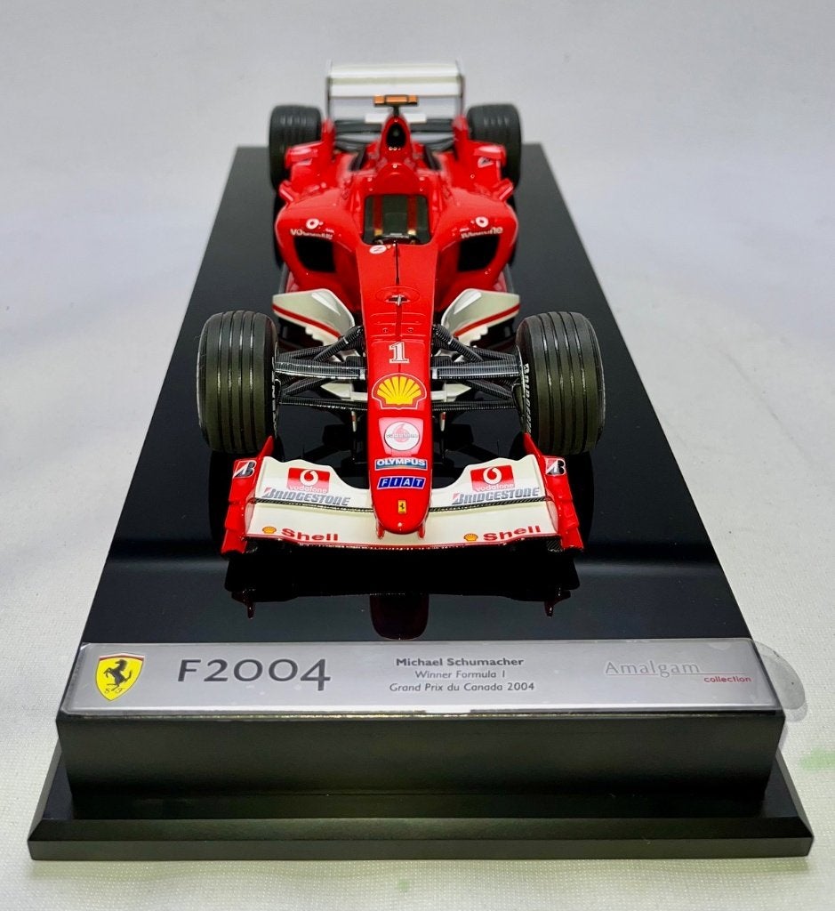 Ferrari F2004 #1 Michael Schumacher 1:18 van Amalgam, Hobby en Vrije tijd, Modelauto's | 1:18, Ophalen of Verzenden, Nieuw, Auto