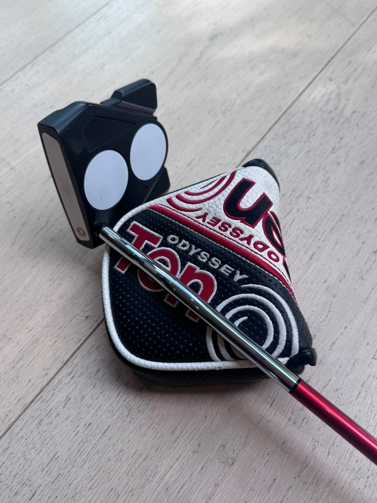 Odyssey 2-Ball Ten Stroke Lab putter – 34 inch, Sport en Fitness, Golf, Ophalen of Verzenden, Gebruikt, Club