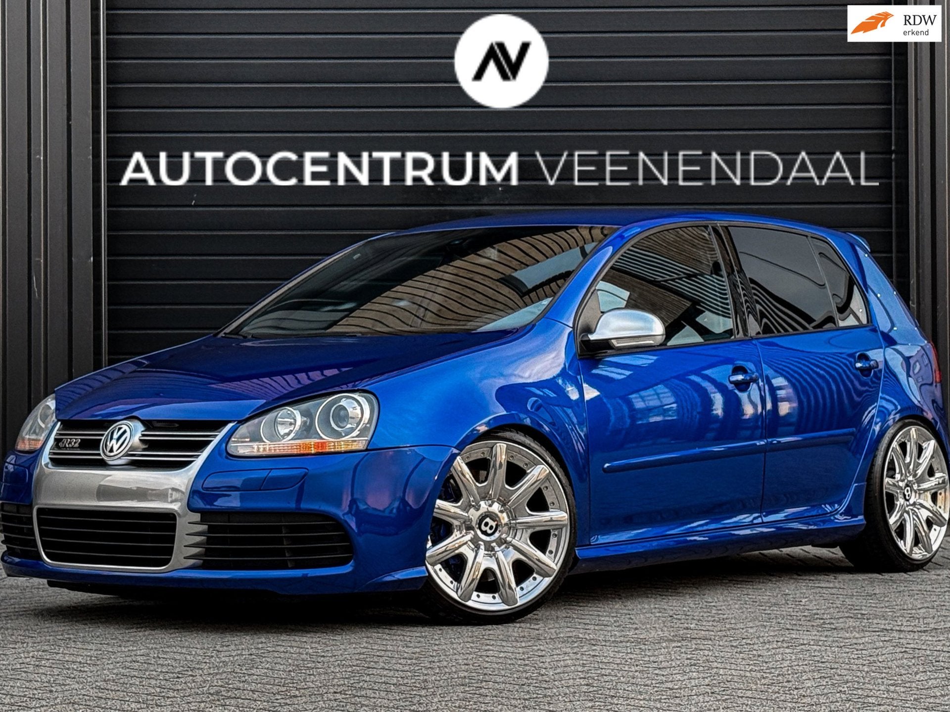 Volkswagen Golf R32 3.2 VR6 250 PK 4-Motion Handgeschakeld -, Auto's, Dealer onderhouden, Gebruikt, Zwart, 3189 cc