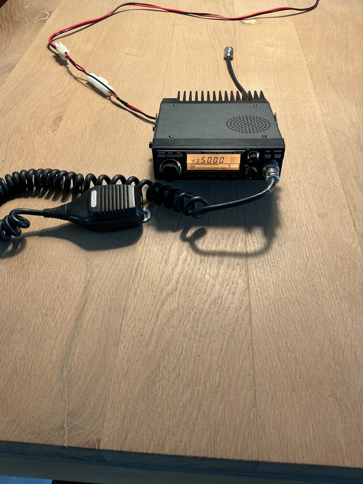 Kenwood TM -421E   70 cm setje, Ophalen of Verzenden, Gebruikt