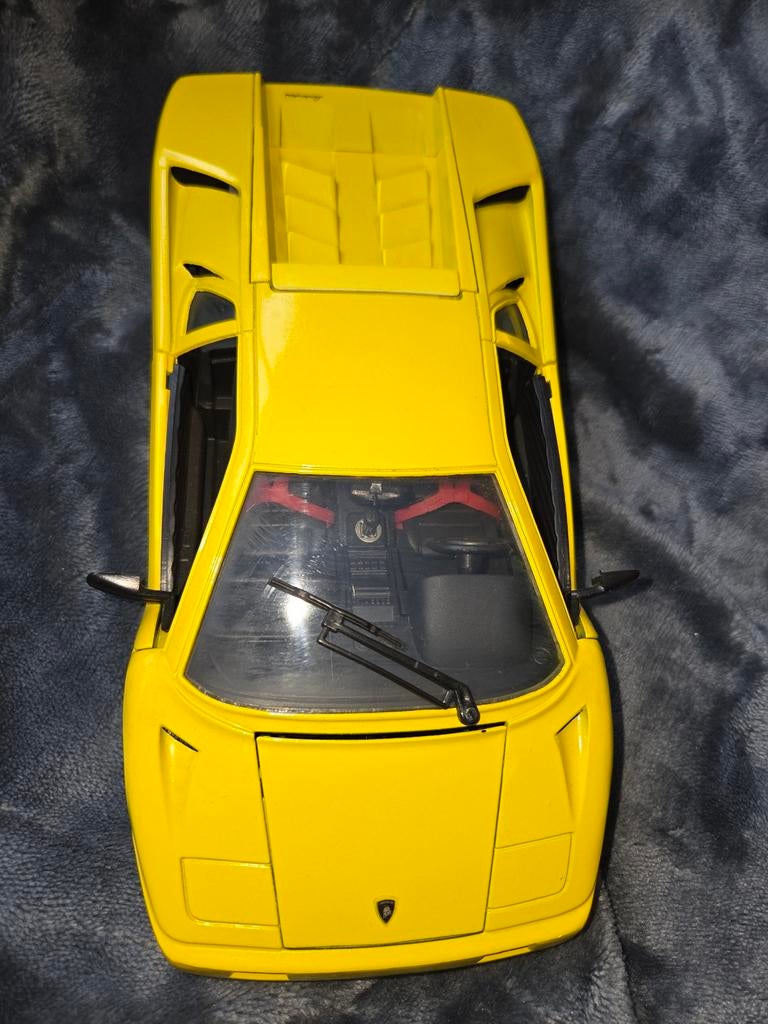 Lamborghini Diablo 1990, Ophalen of Verzenden, Bburago