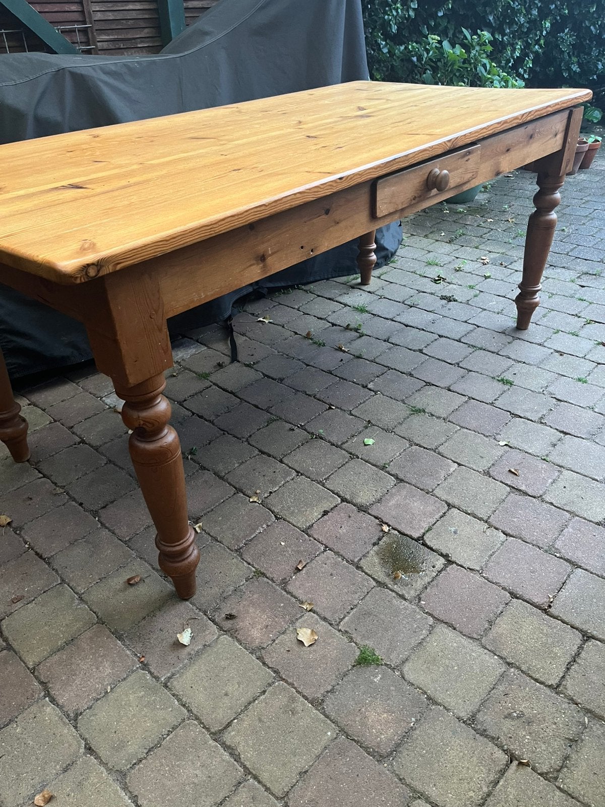 Eettafel grenen 180x90x77, Huis en Inrichting, Tafels | Eettafels, Gebruikt, Vijf personen of meer, 150 tot 200 cm, Grenenhout