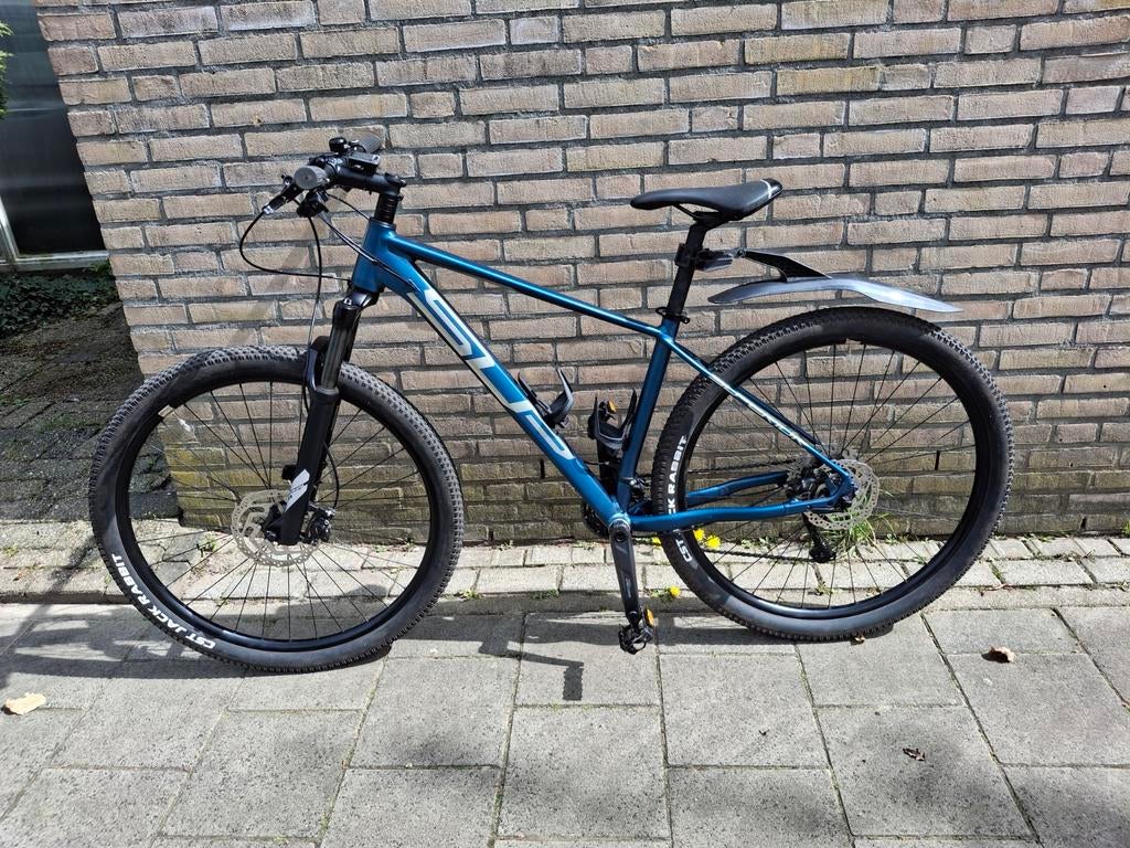 Superior XC889 mountainbike, petrol/zilver, 44 cm, Fietsen en Brommers, Fietsen | Mountainbikes en ATB, Minder dan 45 cm, Ophalen