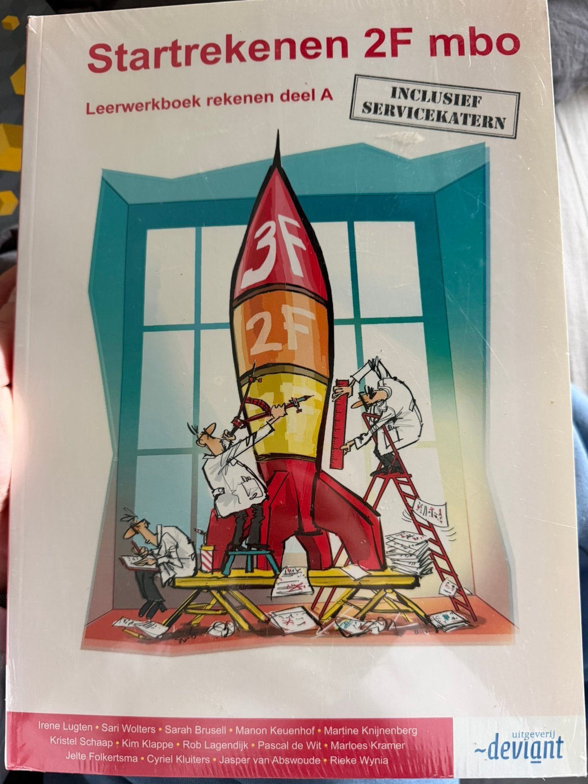 Startrekenen 2f MBO Deel A & B, Ophalen of Verzenden, Zo goed als nieuw, Overige niveaus