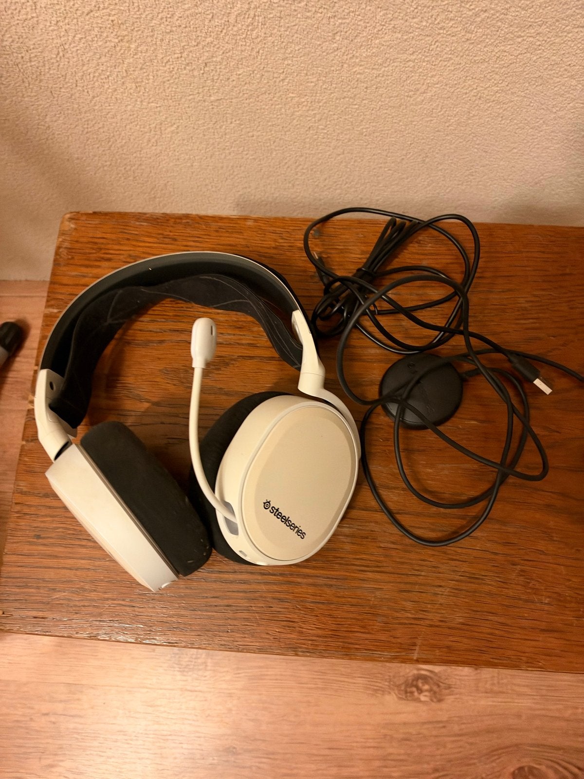 SteelSeries arctis 5 gamingheadset, Ophalen of Verzenden, Wit, Steelseries, Microfoon