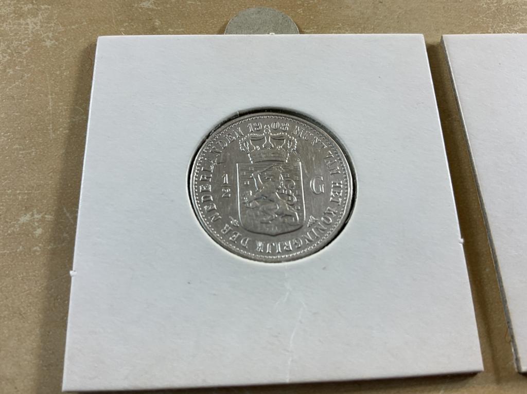 Nederland halve gulden 1908, Postzegels en Munten, Munten | Nederland, Ophalen of Verzenden, Koningin Wilhelmina, ½ gulden