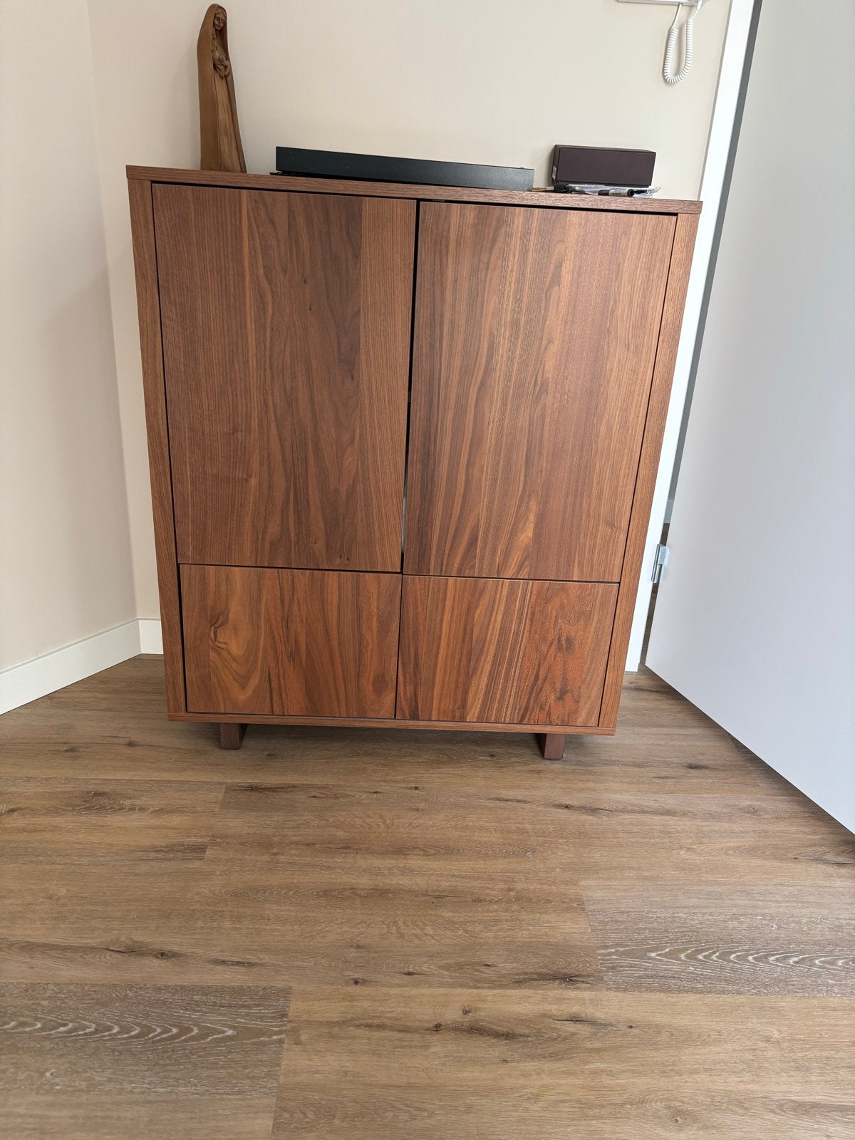 IKEA Opbergkast Walnootlook - 118x90x40 cm - Zeer nette staa, Ophalen, 100 tot 150 cm, 50 tot 100 cm, Zo goed als nieuw