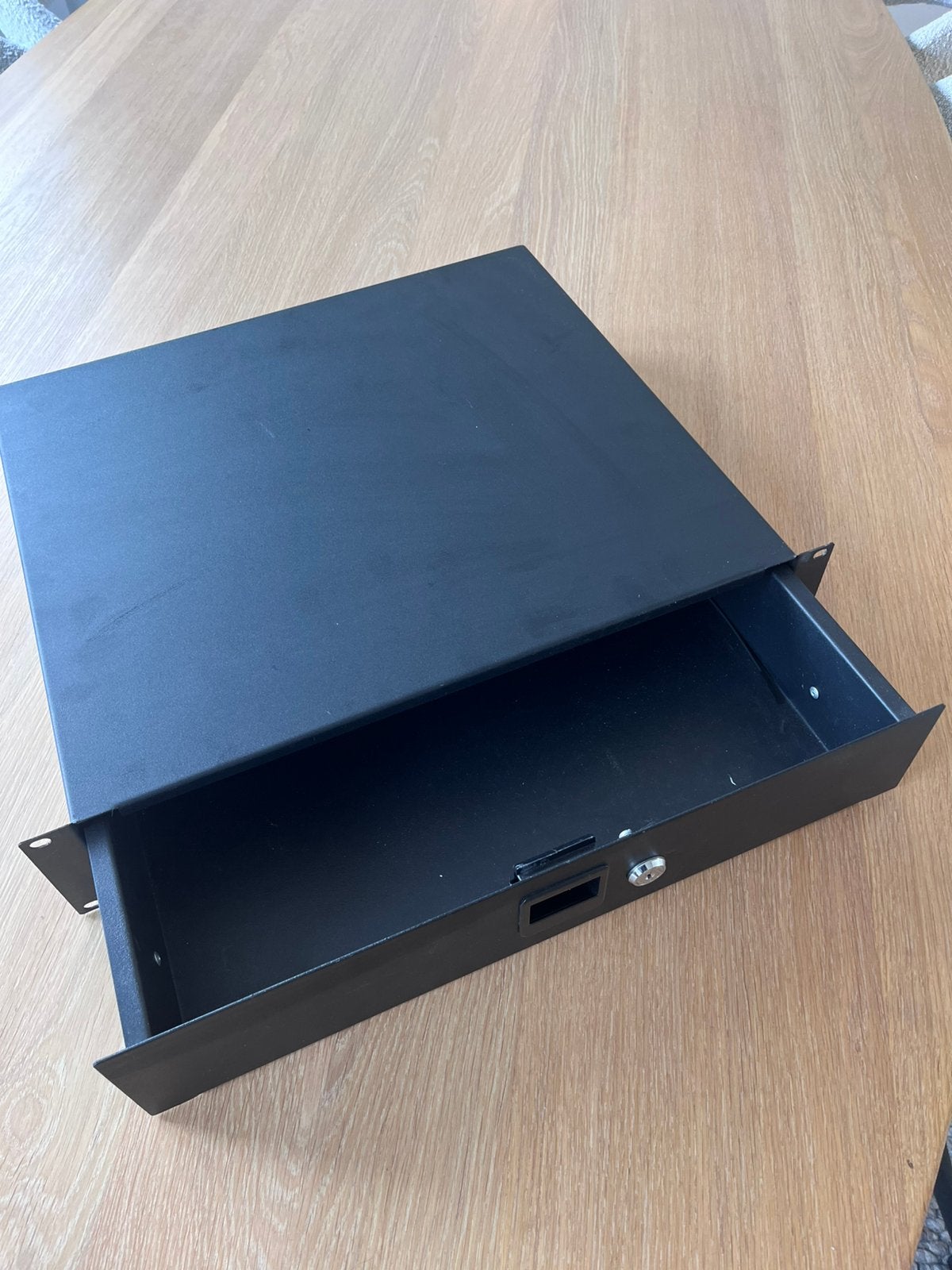 19” rack lade 2he, Muziek en Instrumenten, Ophalen of Verzenden, Zo goed als nieuw, Overige instrumenten, Flightcase