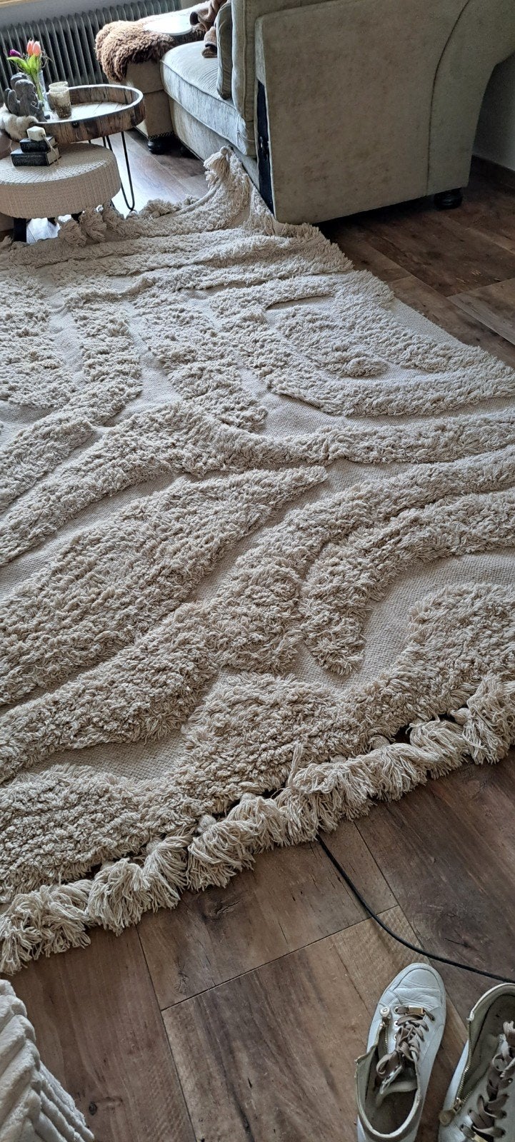 vloerkleed 300x 190, 190 cm, Beige, 260 cm, Ophalen of Verzenden