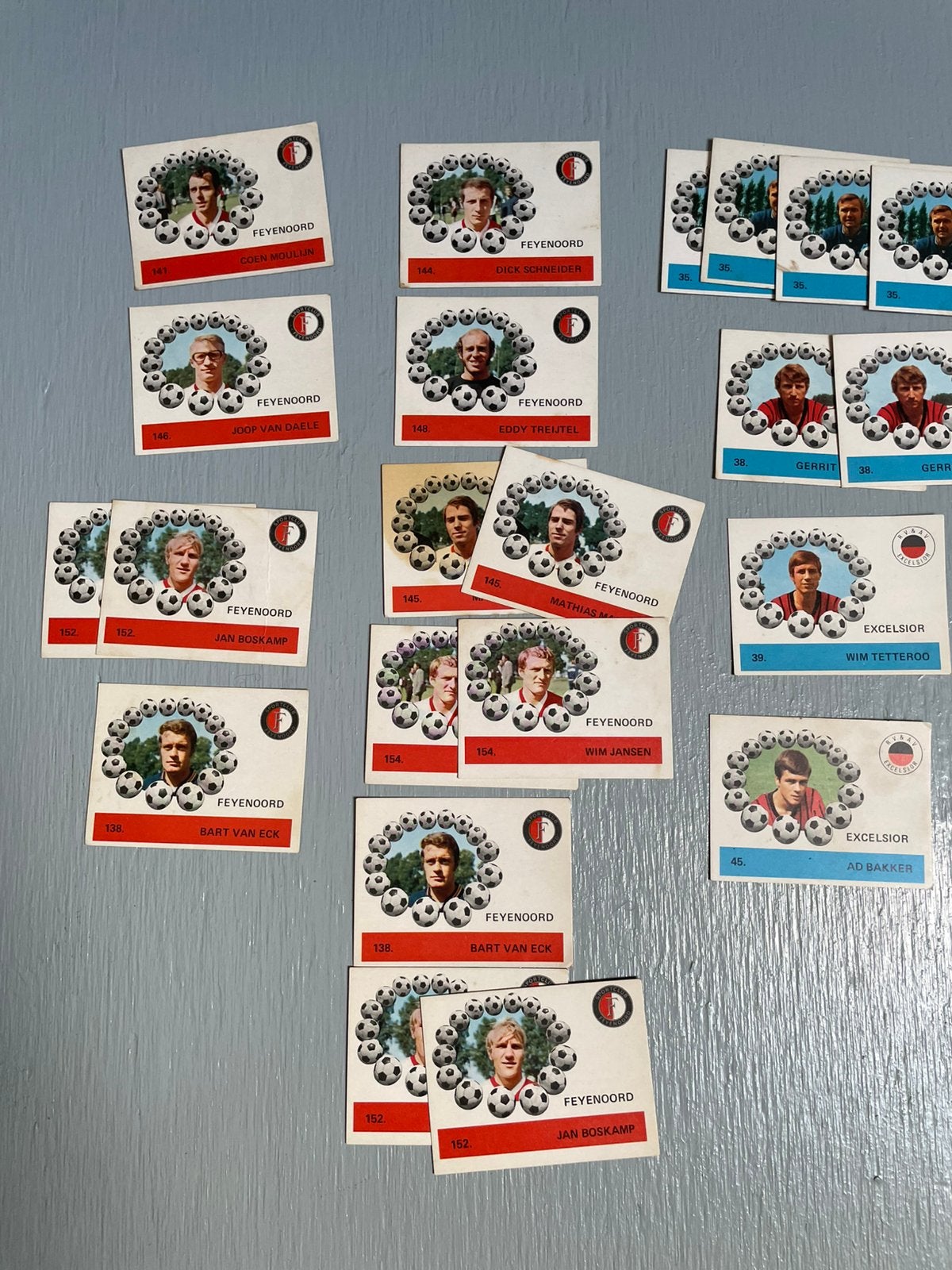 Voetbalplaatjes, Ophalen of Verzenden, Gebruikt, Overige binnenlandse clubs, Poster, Plaatje of Sticker