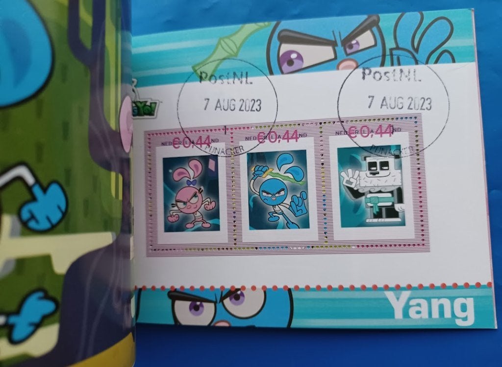 Pers. Prestigeboekjeboekje 8 - Jetix 2007 gestempeld, Postzegels en Munten, Postzegels | Nederland, Ophalen of Verzenden, Na 1940