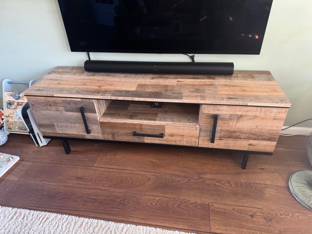TV dressoir Escape 175cm, Ophalen, 150 tot 200 cm, Zo goed als nieuw, Minder dan 100 cm