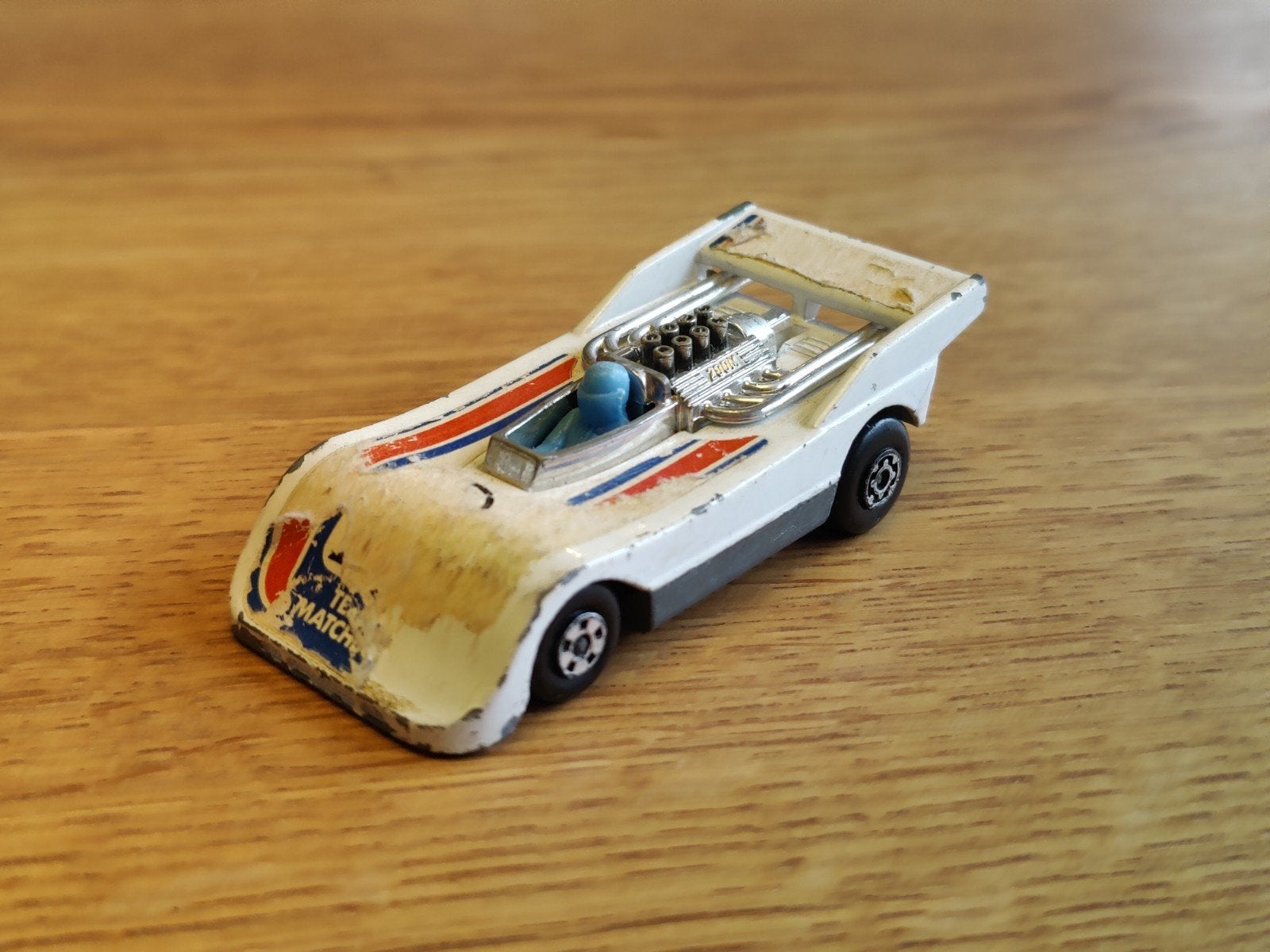 Hi Tailer Raceauto Matchbox, Ophalen of Verzenden, Zo goed als nieuw, Auto