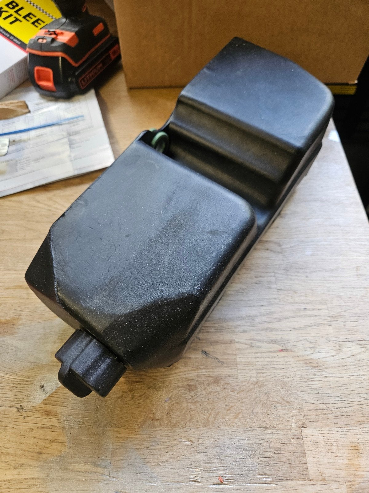 Olietank Hm/Vent, Gebruikt