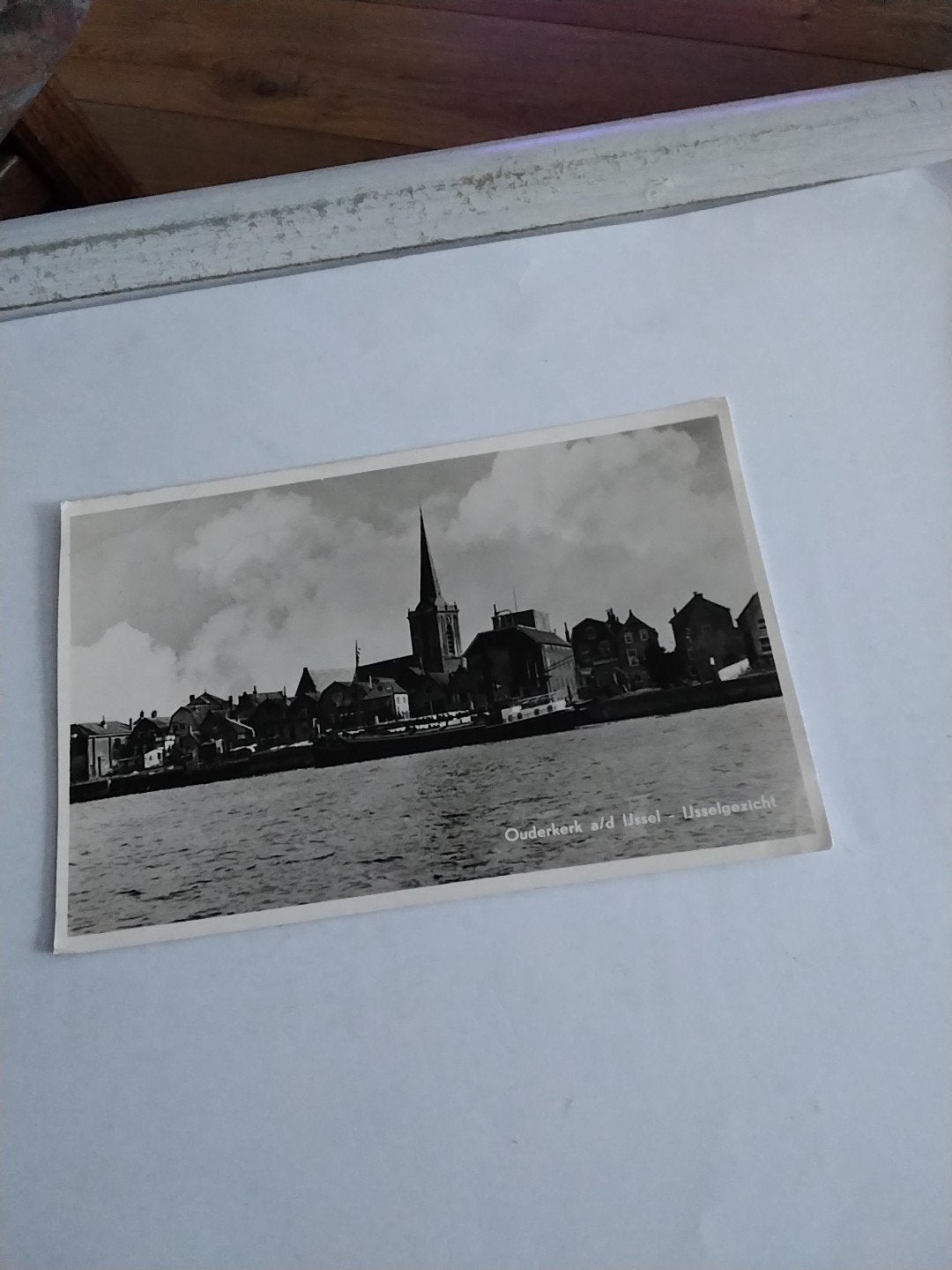 Ouderkerk a/d IJssel - IJsselgezicht - Oude Ansichtkaart, Ophalen of Verzenden, 1960 tot 1980, Gelopen, Zuid-Holland