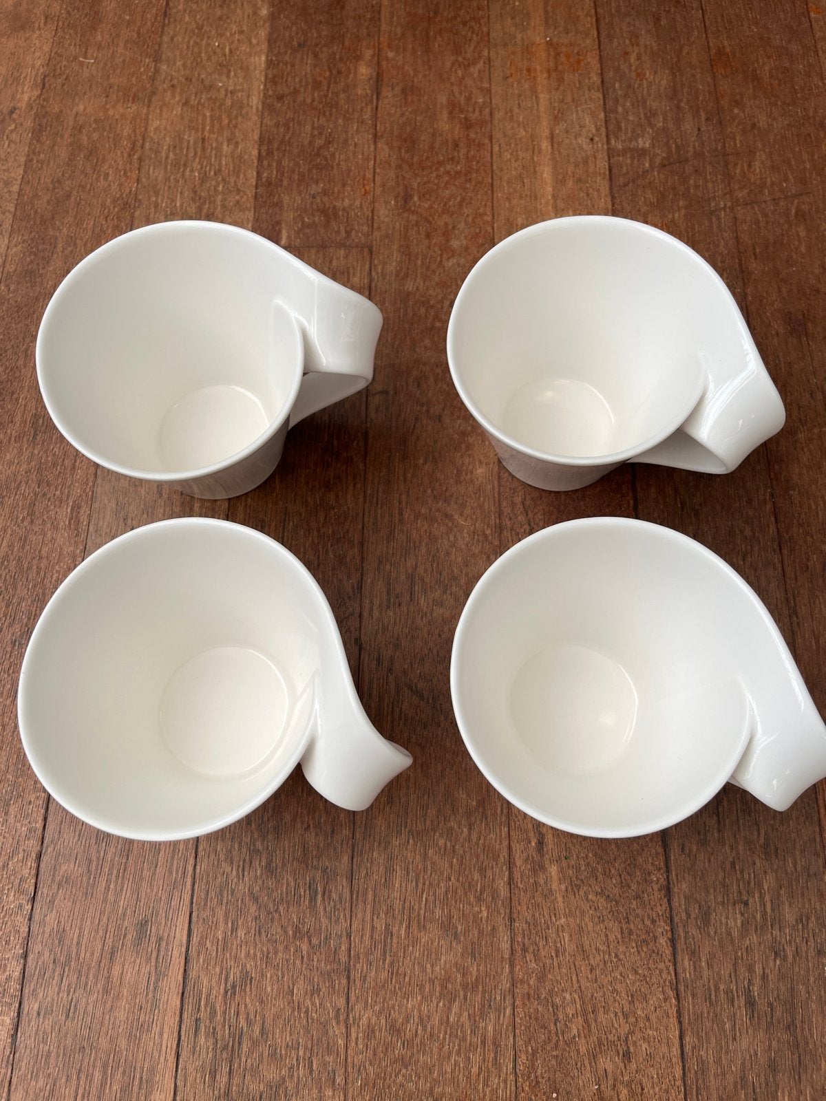 Villeroy & Boch NewWave Caffè koppen - Set van 4, Ophalen, Villeroy & Boch, Zo goed als nieuw, Modern