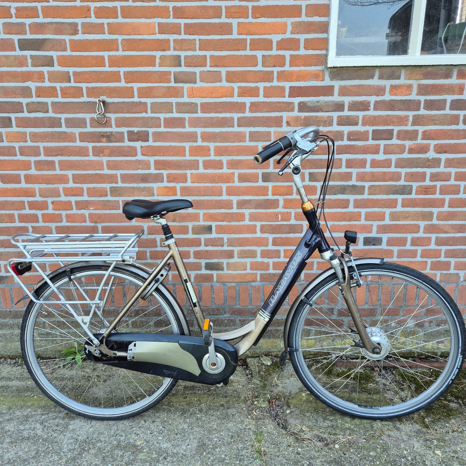 Batavus Station Fiets (gerepareerd), Ophalen, Versnellingen, Batavus, Trommelrem