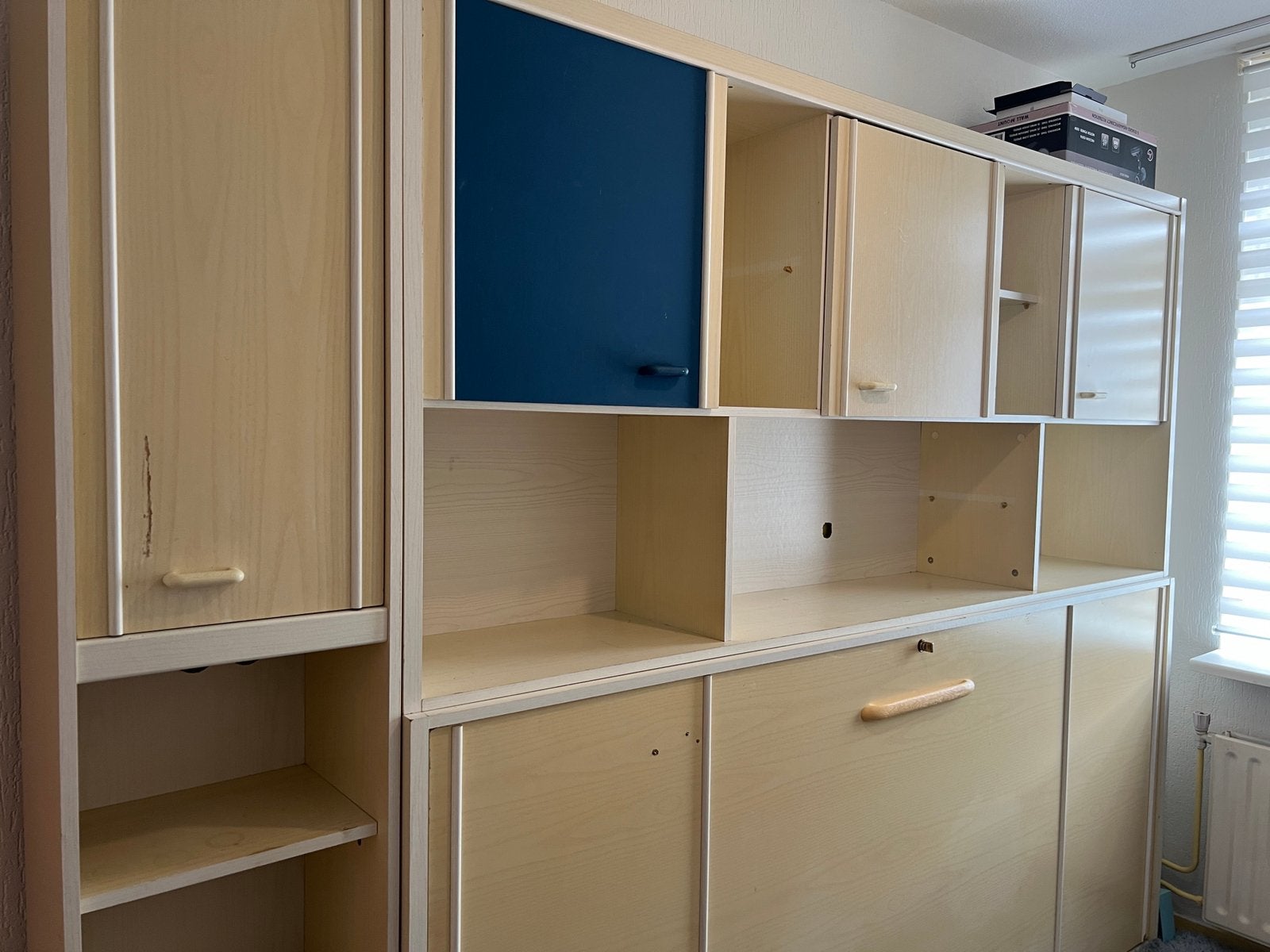 1 persoons Opklapbed _ Ideaal voor kleine ruimte, Huis en Inrichting, Kasten | Wandmeubels, Ophalen, Zo goed als nieuw, 25 tot 50 cm