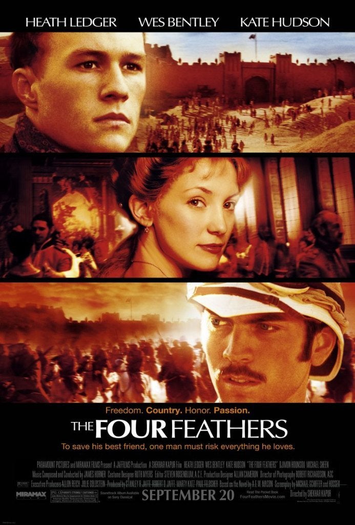 DVD - The four feathers (2002), Vanaf 12 jaar, Ophalen of Verzenden, Zo goed als nieuw, Oorlog