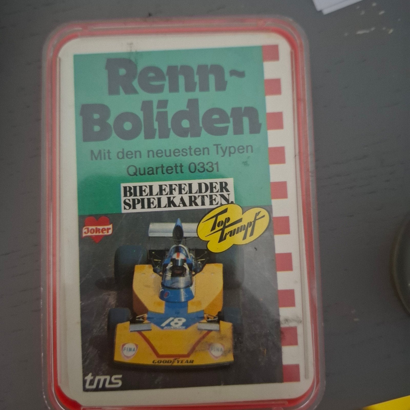 Renn-Boliden Quartett 0331 Kaartspel - Bielefelder, Verzenden, Gebruikt, Bielefelder Spielkarten