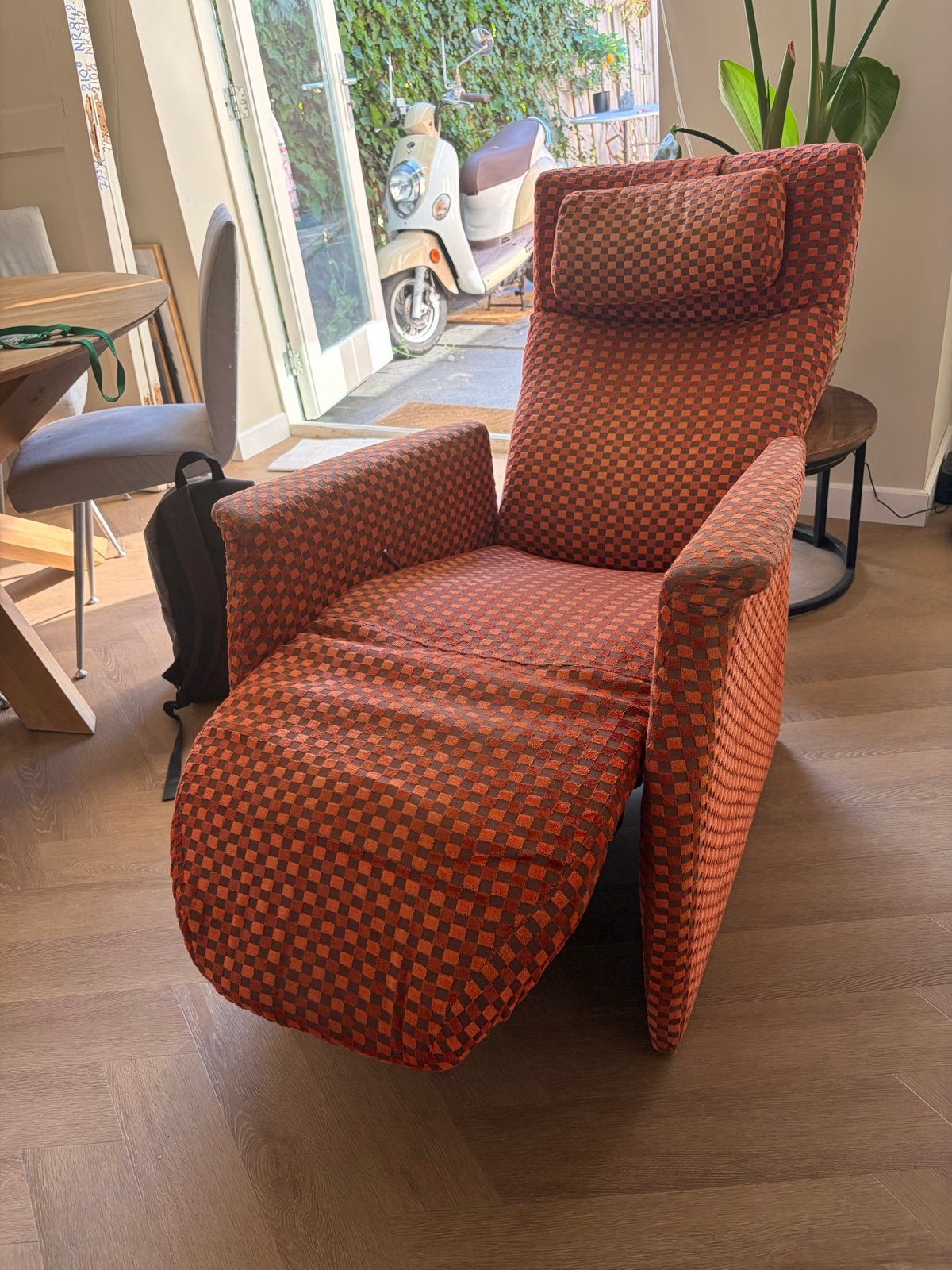 Prominent vintage fauteuil, origineel jaren '70, Ophalen of Verzenden