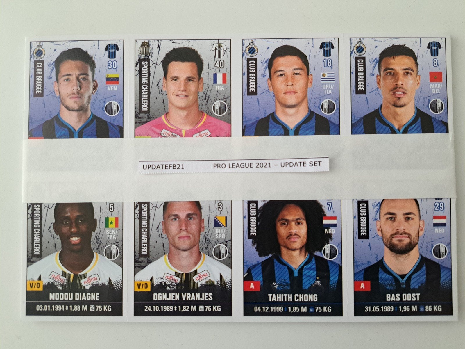 Pro League 2021 Update Set Voetbal Spelerskaarten, Ophalen of Verzenden, Zo goed als nieuw, Buitenlandse clubs, Spelerskaart
