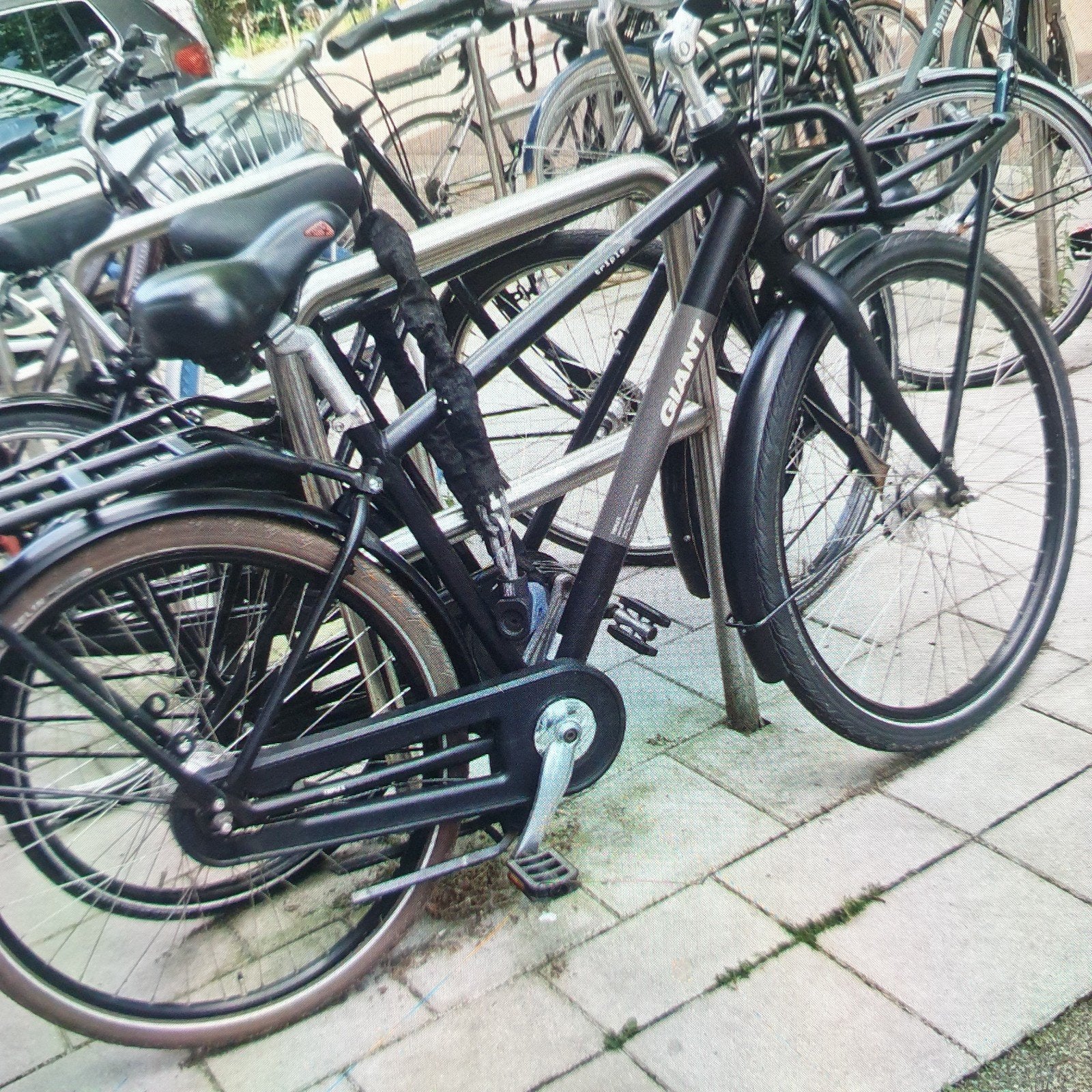 Heren fiets gaint trolley x, Fietsen en Brommers, Elektrische fietsen, Ophalen, Overige merken