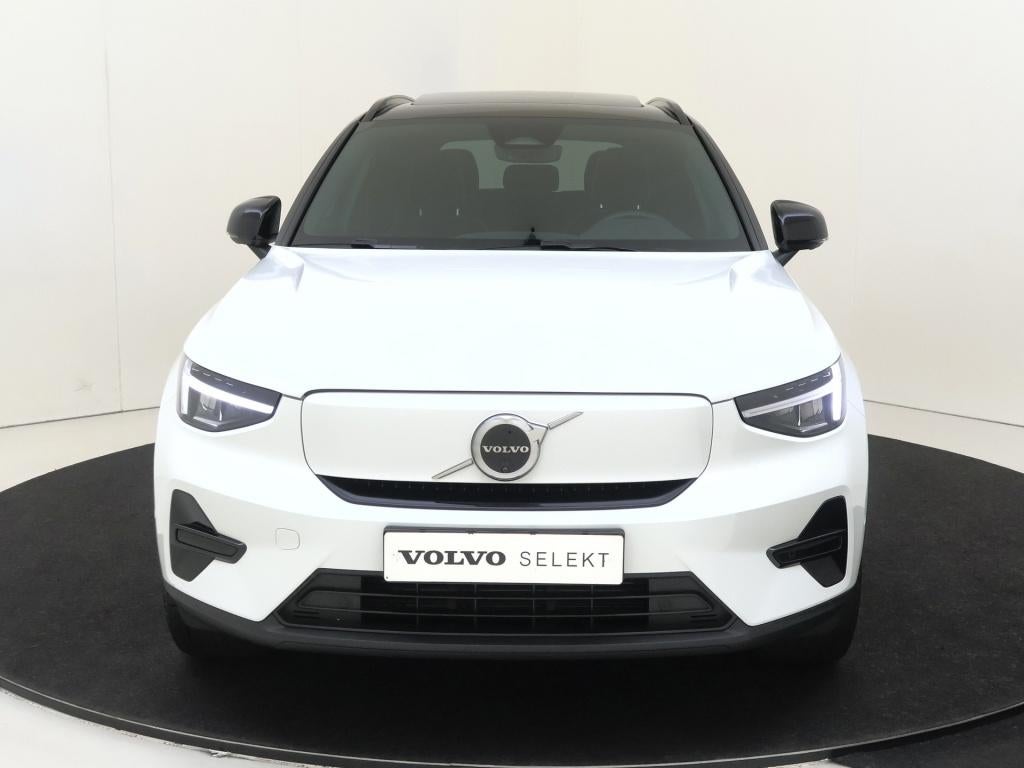 Volvo EX40 Ext. Range Ultra 82kWh | 360 camera | Schuif-/kan, Auto's, Volvo, Gebruikt, Wit, Origineel Nederlands, 420 min