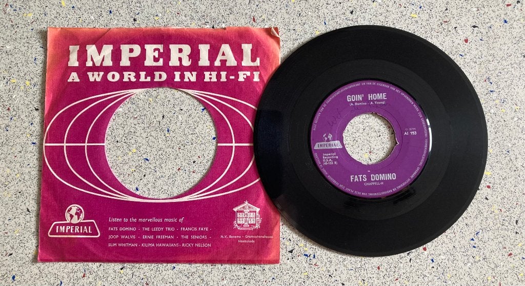 Jukebox Single Teenage Love / Goin' Home - Fats Domino, Cd's en Dvd's, Vinyl Singles, Verzenden, 7 inch, Zo goed als nieuw, Pop