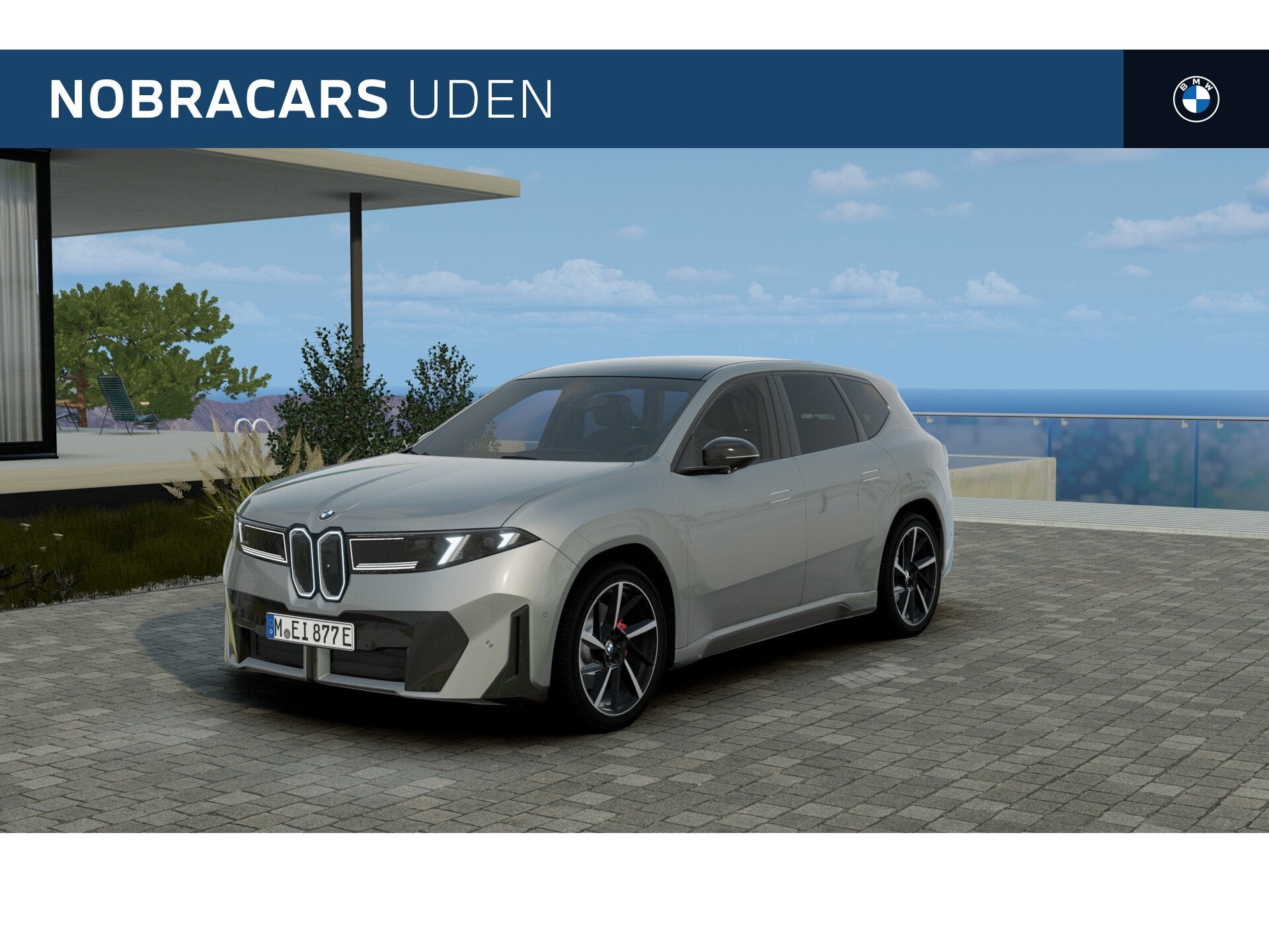 BMW iX3 40 xDrive / Panoramadak / Trekhaak / 3D Head-Up / Mu, Auto's, Automaat, Dealer onderhouden, 2240 kg, Zwart