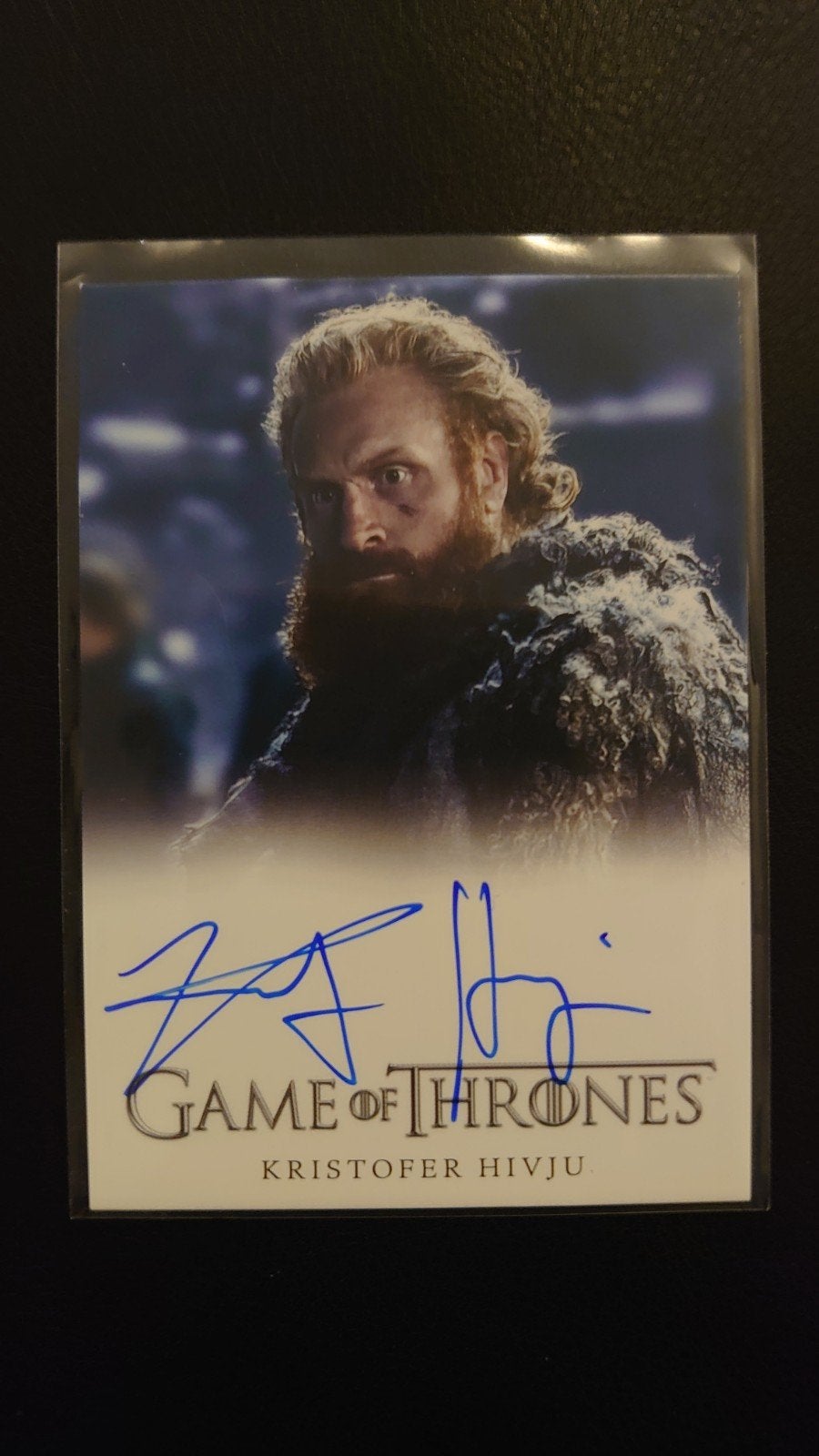 Kristofer Hivju autograph card Game of Thrones, Verzenden