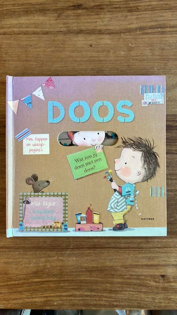 Min Flyte - Doos | boek met flapjes, Gelezen, 3 tot 4 jaar, Ophalen of Verzenden, Uitklap-, Voel- of Ontdekboek