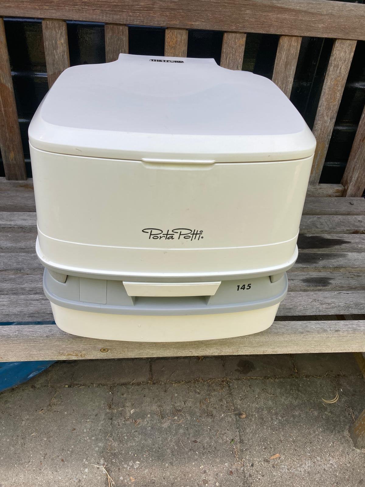 Porta Potti 145 mobiele toilet, Ophalen, Gebruikt