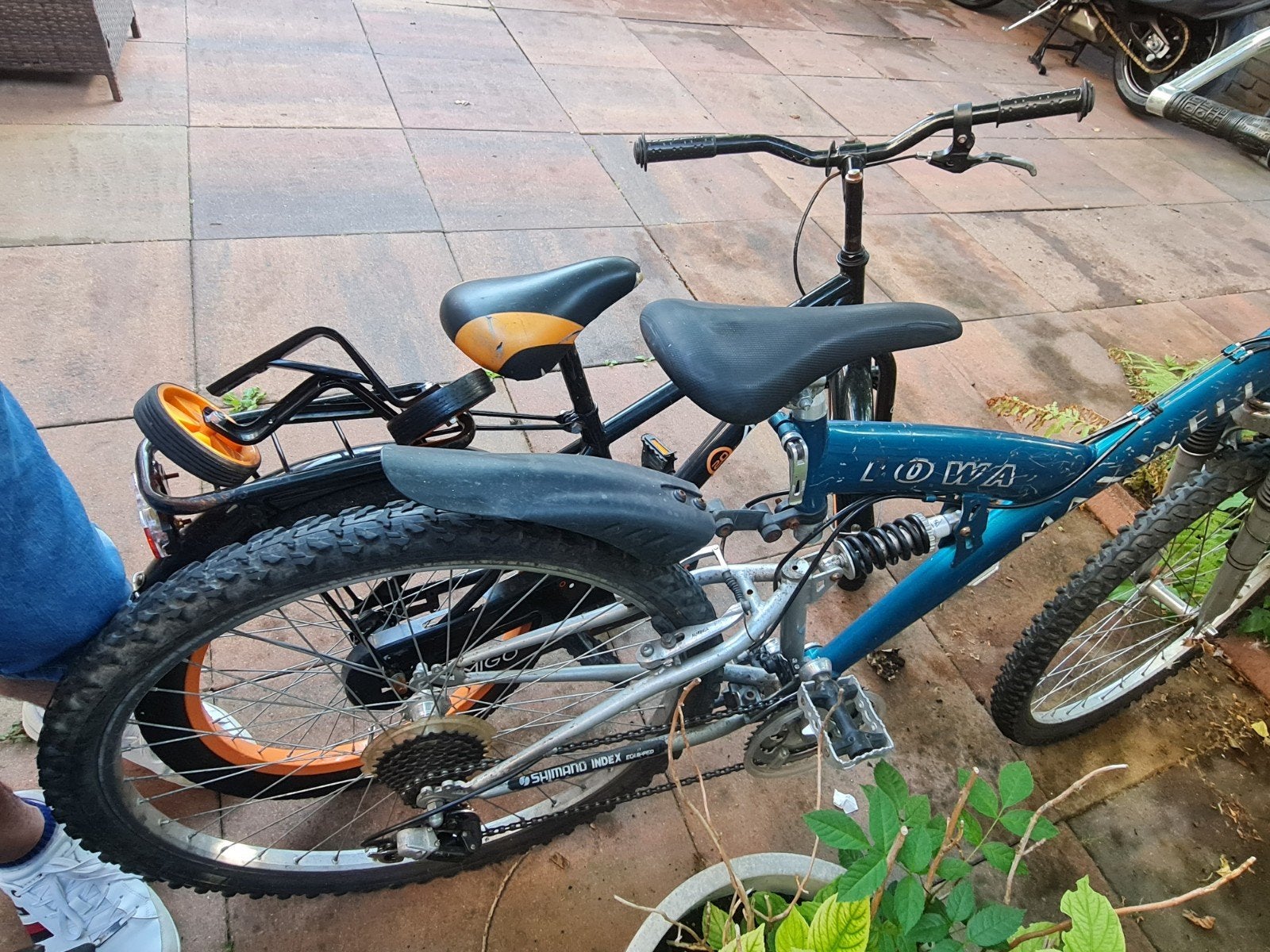 Kinderfiets Amigo 20 inch met zijwieltjes, Terugtraprem, Zijwieltjes, Ophalen of Verzenden, Amigo