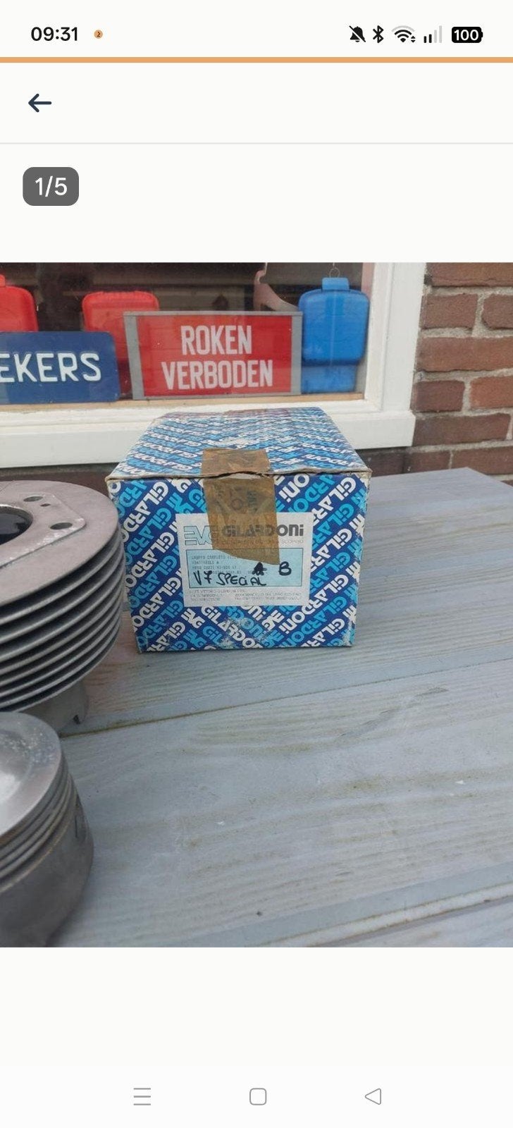 Moto guzzi versleten cilinders met zuigers, Ophalen of Verzenden, Gebruikt