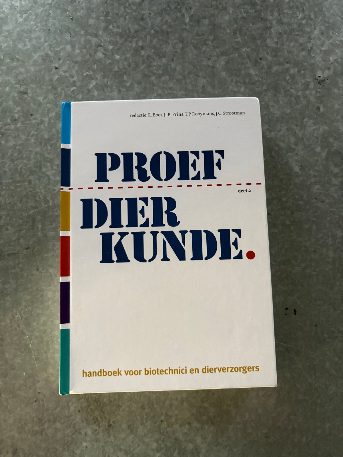 Proefdierkunde deel 2 - Handboek voor biotechnici, Boeken, Ophalen of Verzenden, Nieuw