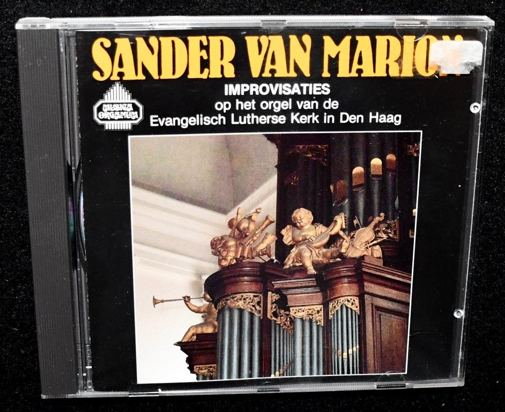 Sander van Marion - Improvisaties Op Het Orgel Van De Evange, Ophalen of Verzenden, Zo goed als nieuw, Geestelijke liederen, Orgel