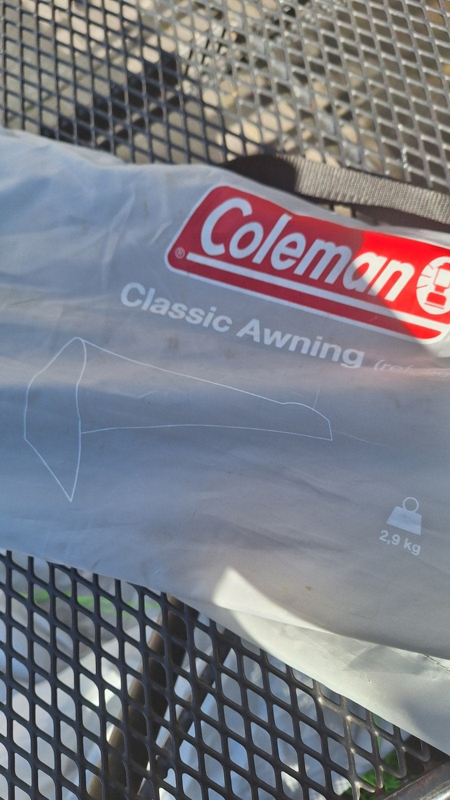 Coleman Classic Awning zon- of regendoek - Zo goed als nieuw, Ophalen of Verzenden, Zo goed als nieuw