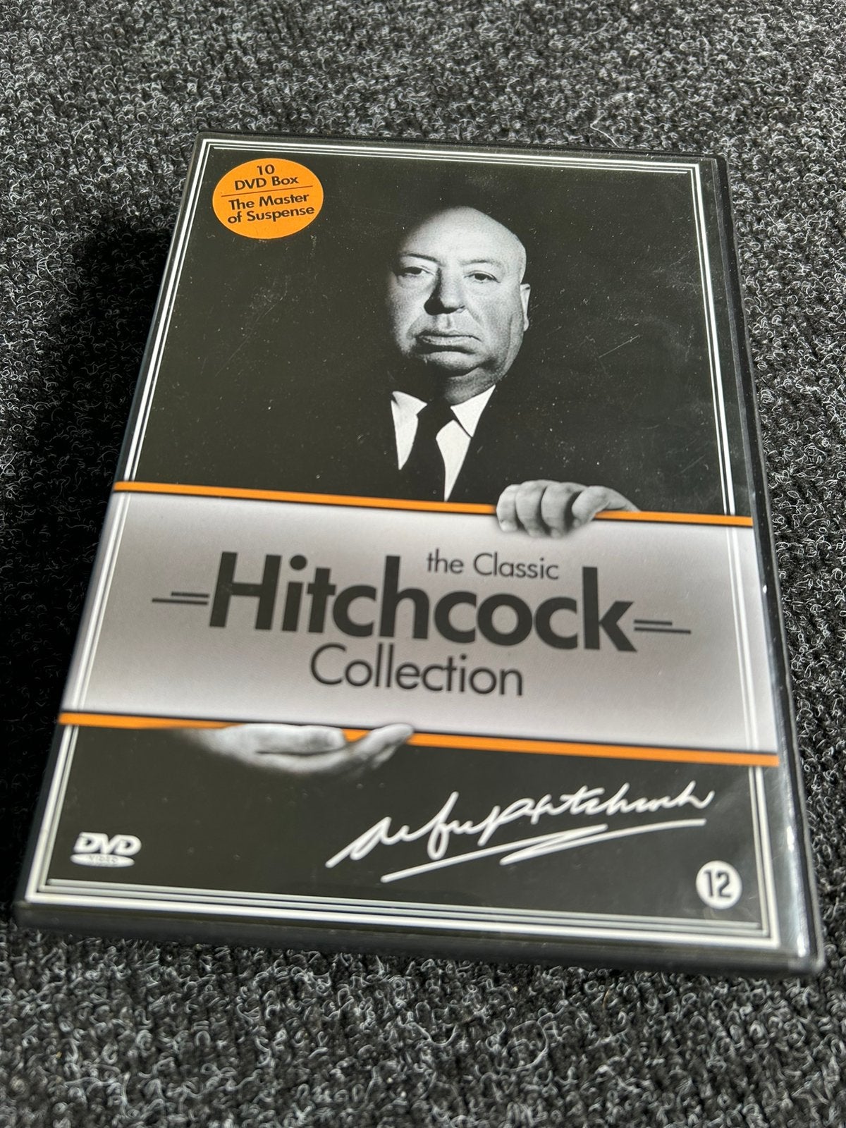 The classic hitchcock collection dvd box, Vanaf 12 jaar, Ophalen of Verzenden, Gebruikt, Actie en Avontuur
