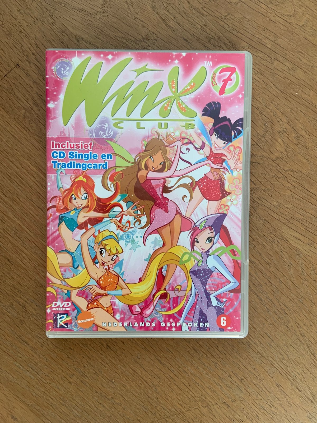 Winx Club DVD Deel 7 Exclusief CD Single, Poppen, Tv-serie, Zo goed als nieuw, Vanaf 6 jaar