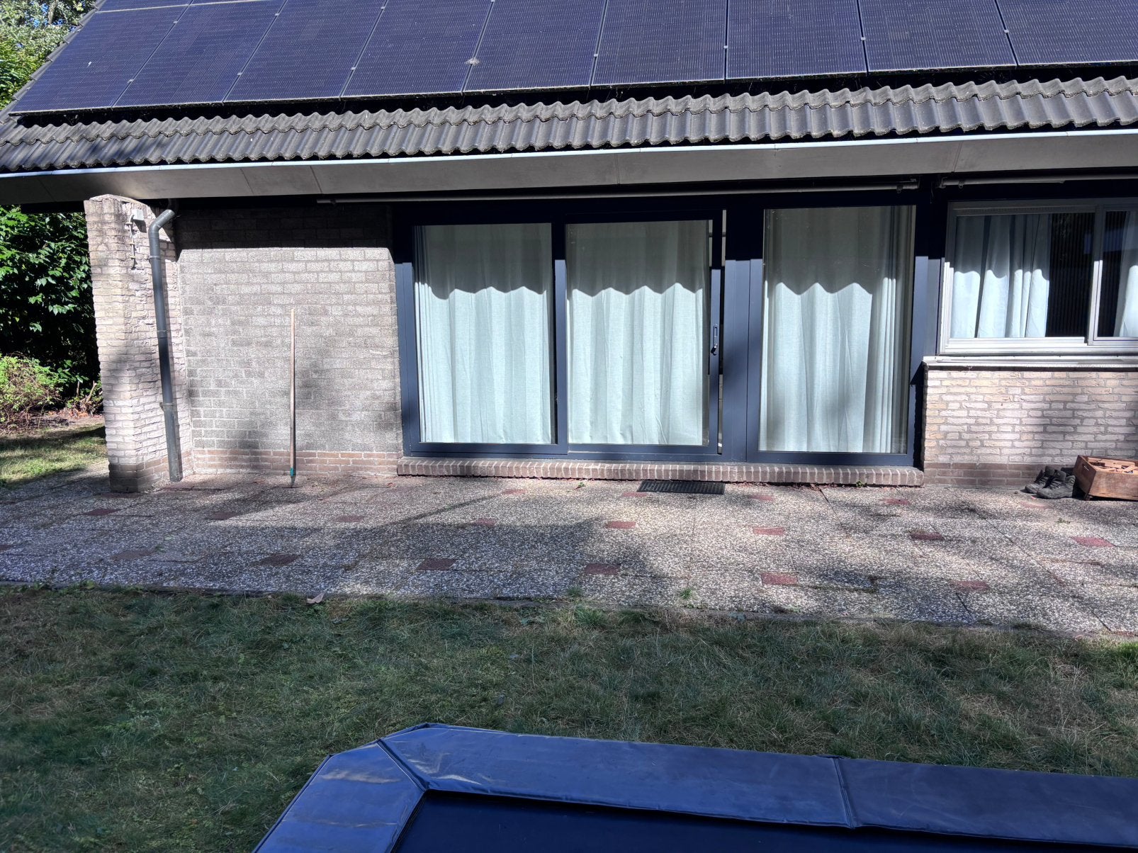 Grindtegels 60x40 cm totaal ruim 33m2, Tuin en Terras, Tegels en Klinkers, Ophalen, Gebruikt, Beton, Terrastegels