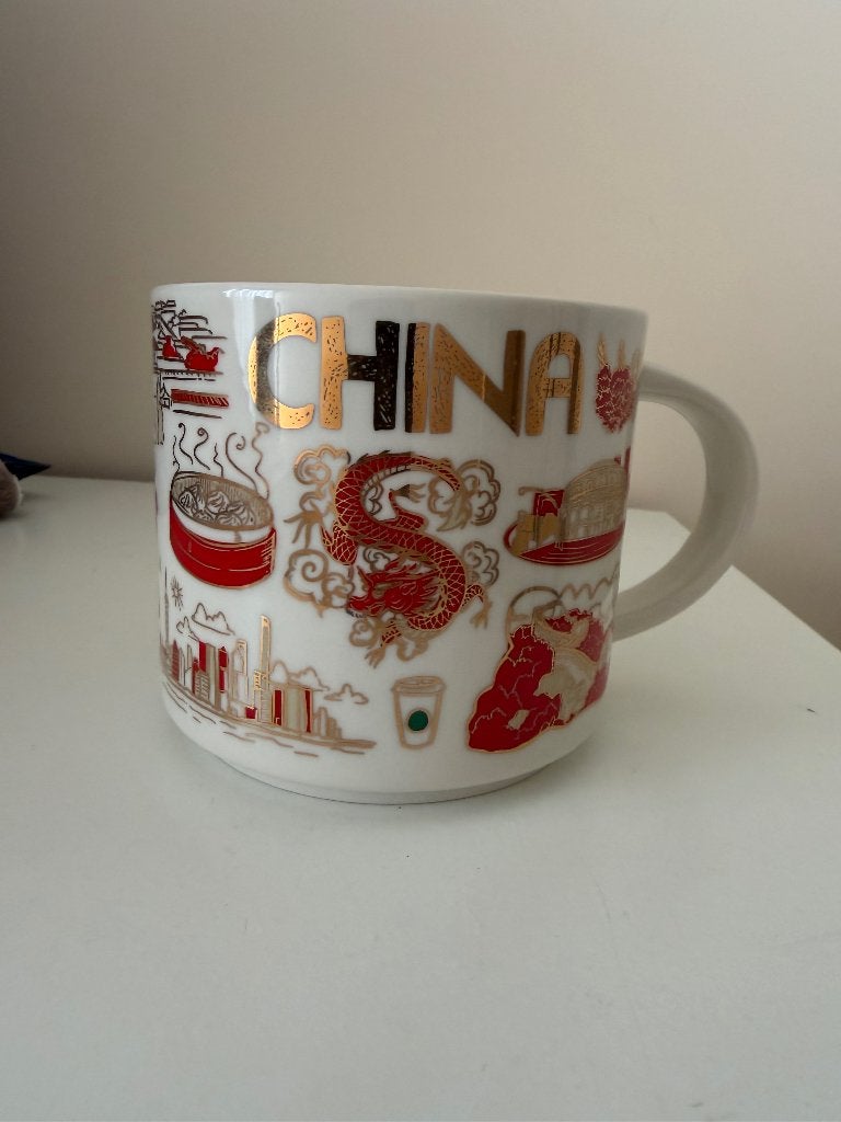 Starbucks, Ophalen of Verzenden, Zo goed als nieuw, Overige stijlen, Kop(pen) en/of Schotel(s)