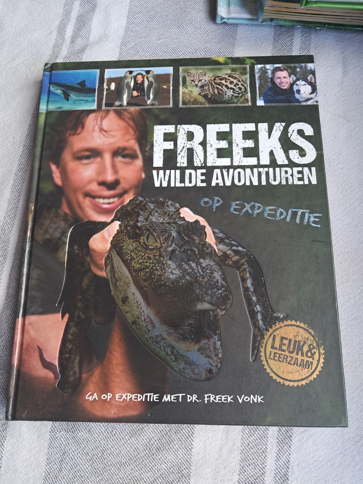 Freeks Wilde Avonturen: Op Expeditie - Dr. Freek Vonk, Ophalen of Verzenden, Zo goed als nieuw, Freek