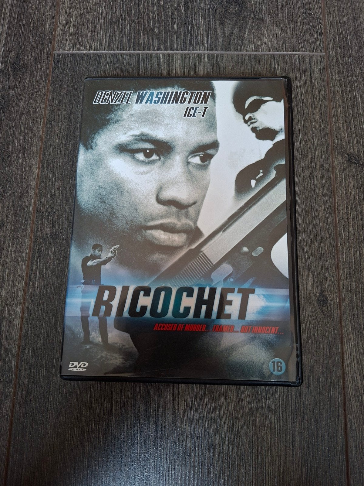 Ricochet (Denzel Washington, John Lithgow), Engels, Vanaf 16 jaar, Nederlands, Ophalen of Verzenden