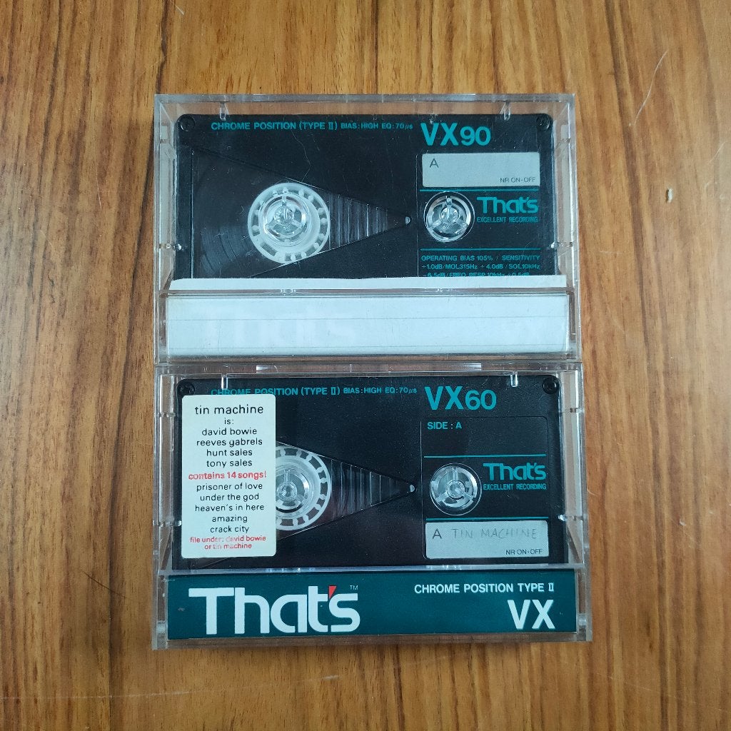 That_s VX60 VX90 Cassettes, Ophalen of Verzenden, Gebruikt, Overige genres, 2 t/m 25 bandjes