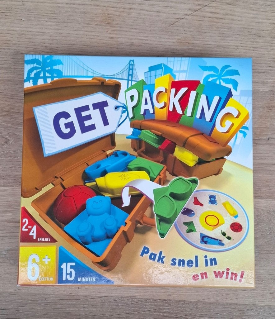 Get Packing bordspel, Een of twee spelers, Ophalen, Zo goed als nieuw, Jumbo