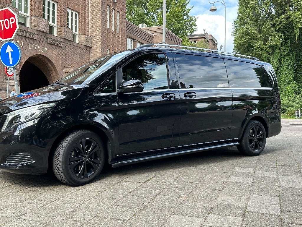 Mercedes-Benz V-klasse 2018 extra lang, Auto's, Bestelauto's, Particulier, ABS, Achteruitrijcamera, Airbags, Airconditioning, Alarm