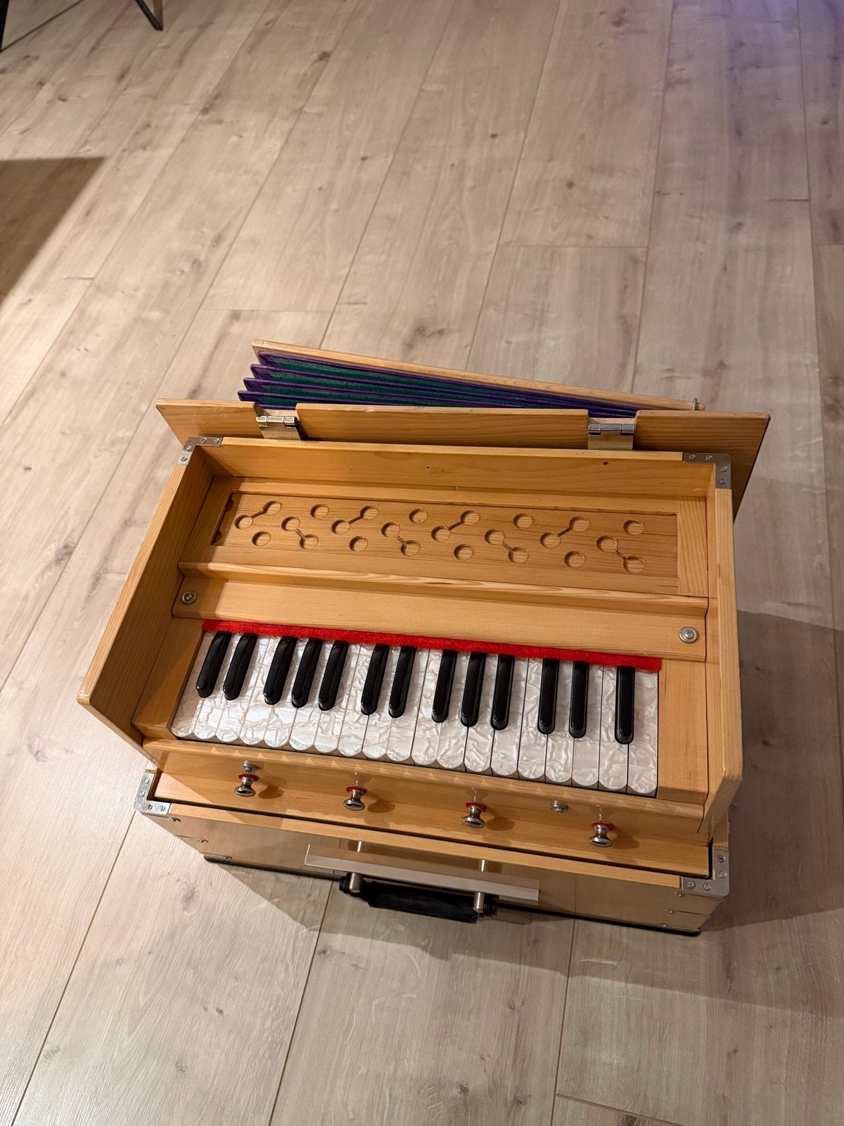 Harmonium - Zo goed als nieuw, Ophalen, Zo goed als nieuw, 1 klavier, Harmonium