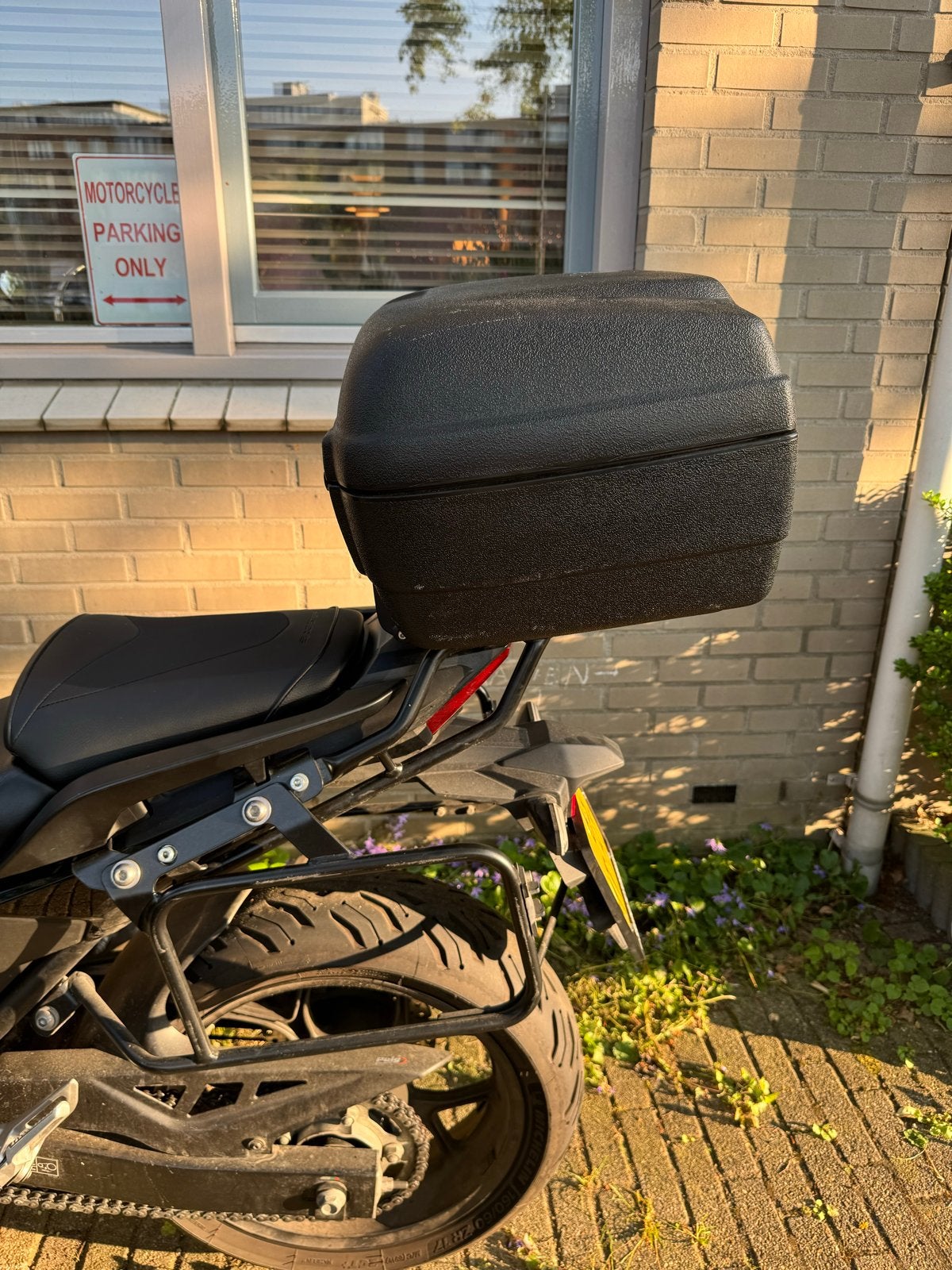 Hepco & Becker Junior Topkoffer TC40S, Motoren, Accessoires | Koffers en Tassen, Gebruikt, Ophalen