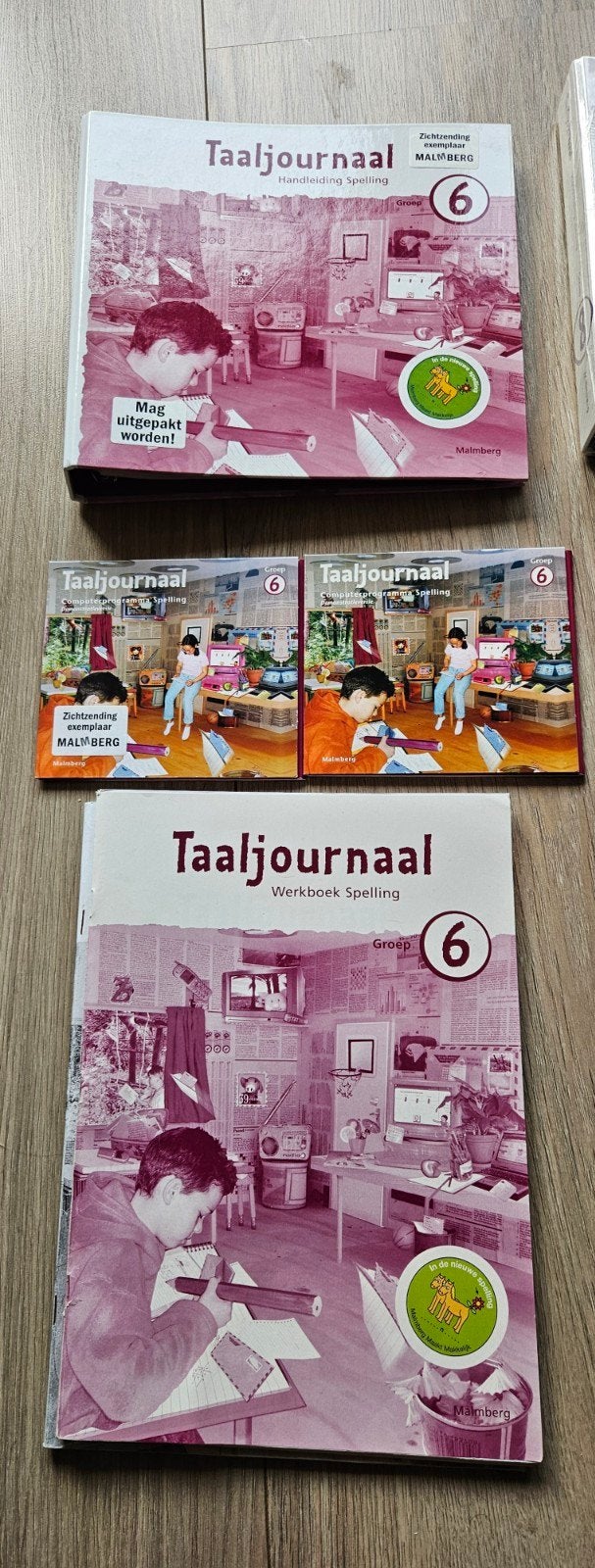 Taaljournaal Werkboek Spelling Groep 6, 7 en 8 Malmberg, Boeken, Gelezen, Malmberg, Ophalen of Verzenden, Nederlands